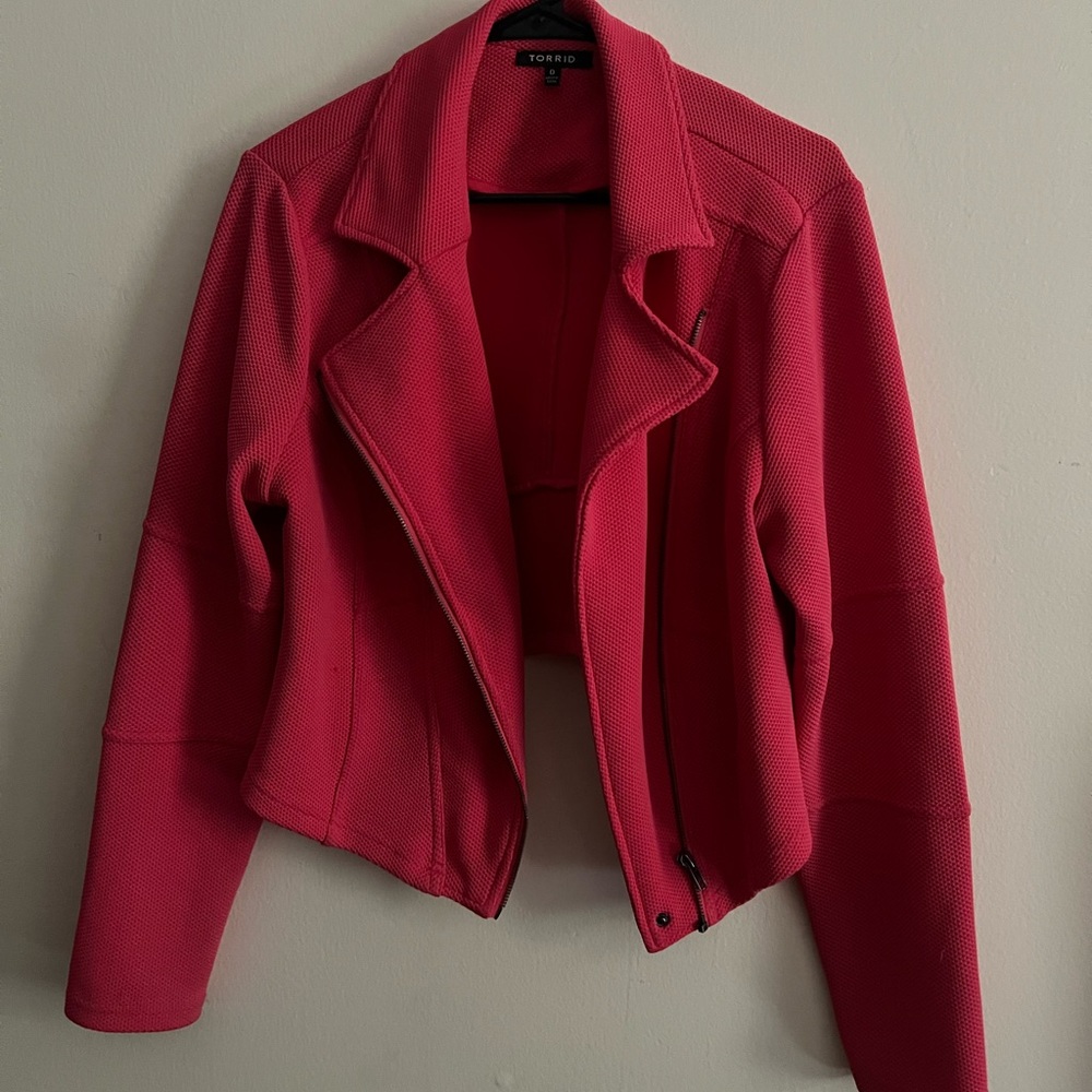 Torrid Hot Pink Blazer Jacket